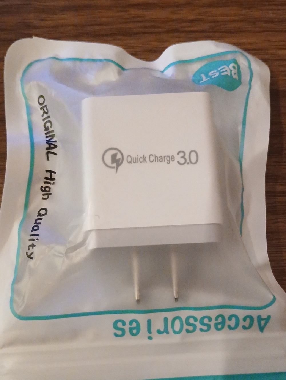 Quick Charge 3.0 4 Port White USB Wall Charger